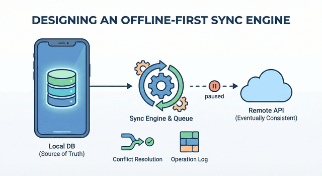 Designing an Offline-First Sync Engine for Mobile Apps